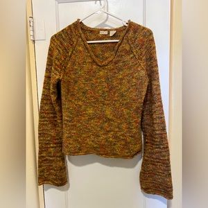 Y2K Bell Sleeve Knit Autumn Sweater